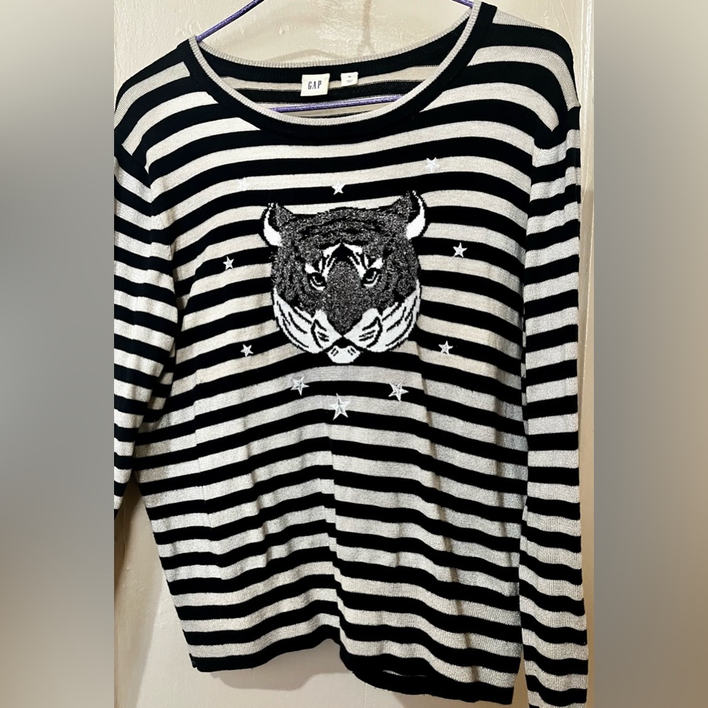 Stripe Tiger Sweater